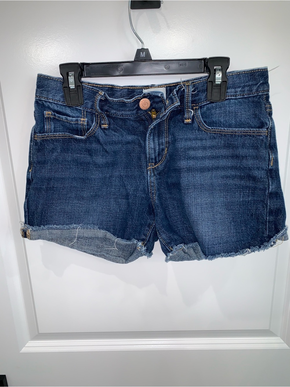 Old Navy Dark Blue Denim Cutoff Kids Shorts